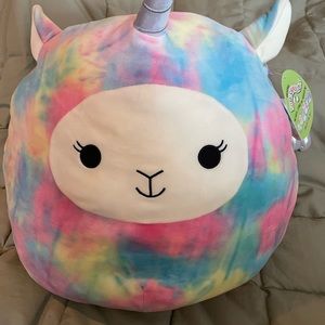 16” Lucy-May the Rainbow Llamacorn Squishmallow!